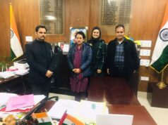 First Woman Driver Pooja Devi calls on DC Kathua