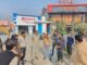 Sidhra road closed by owners of restaurants that were shut for being on Forest land.