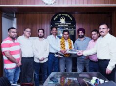 Additional Treasury Officer (Sadder Treasury Jammu) Yash Paul Koushal Superannuated