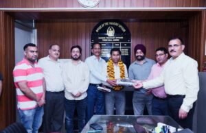 Additional Treasury Officer (Sadder Treasury Jammu) Yash Paul Koushal Superannuated