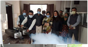 Commissioner, JMC took stock of activities relating to fogging drives.