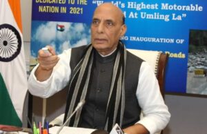 Defence Minister Rajnath Singh inaugurates Gutasa Bridge on Doda-Bhaderwah road..