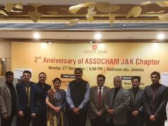 Jammu, December 28: The J&K council ASSOCHAM organized interaction with Principal Secretary Industries and Commerce to mark its second anniversary in Jammu and Kashmir.
