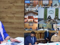 Covid Containment MeasuresLt Governor reviews Covid-19 situation across the UT