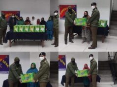 Ramban Police distributes Sewing Machines to BPL families under CAP