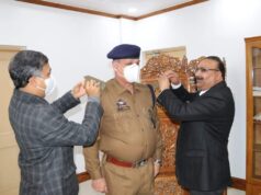 DGP JK decorates SP rank to Shri Jagbir Singh