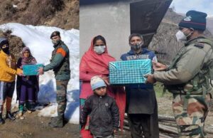 Indian Army felicitates Martyrs’ families in district Ramban