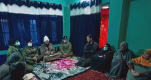 IGP reviewed security situation in Sopore, visits family of cop martyred in Anantnag