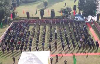 Police Media Centre PHQ, J&KMartyr’s Day observed across J&K; Police personnel observe two minutes silence