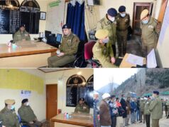 ADGP Jammu & Div.Com Jammu visits Kishtwar & Inshan holds Public meetings