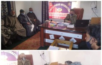 Police facilitates PCPG meetings in Kulgam