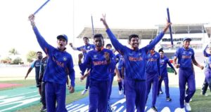 In the ICC Under-19 cricket World Cup: India lifted a record fifth title after beating England by four wickets in the summit clash at Sir Vivian Richards Stadium in Antigua.