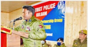 Kulgam Police held Police Community Partnership Group (PCPG) meeting at town hall Qazigund