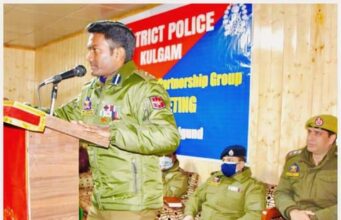 Kulgam Police held Police Community Partnership Group (PCPG) meeting at town hall Qazigund