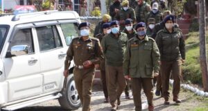 DIG DKR Range visited District Ramban,Held Casual inspection of DPL Ramban