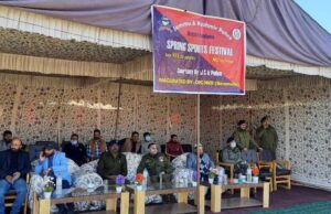 “Spring Sports Festival” Organized By Bandipora Police at Sumbal inaugurated.