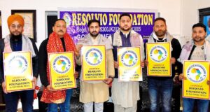 Dr. Rohit Koul, Tarun Uppal and Amardeep singh launched Reslovio Foundation in J&K
