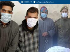 Police arrests 06 drug peddlers across Kashmir valleyHuge quantity of contraband substances recovered