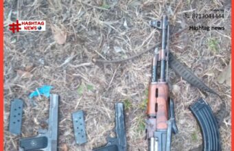 Weapons recovered near LoC in Mendhar Tehsil of Poonch District