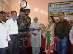 GDC Udhampur, NCC 2nd J&K Battalion remember Martyrs