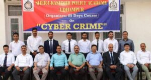 SKPA Udhampur hosts 5 – Day course on cyber crime