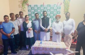 JDU celebrates 19th foundation day a cross Jammu