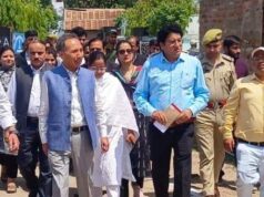 Justice Tashi Rabstan inspects progress on upcoming Munsiff Court Akhnoor