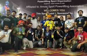 J&K Powerlifting Team Shines at National Powerlifting Championship 2025-26 in Agra, UP