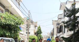 Children’s Peace Rally Held in Bakshi Nagar on Gandhi Jayanti