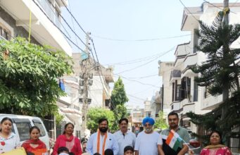 Children’s Peace Rally Held in Bakshi Nagar on Gandhi Jayanti